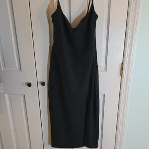 Lulu's Green Midi Dress